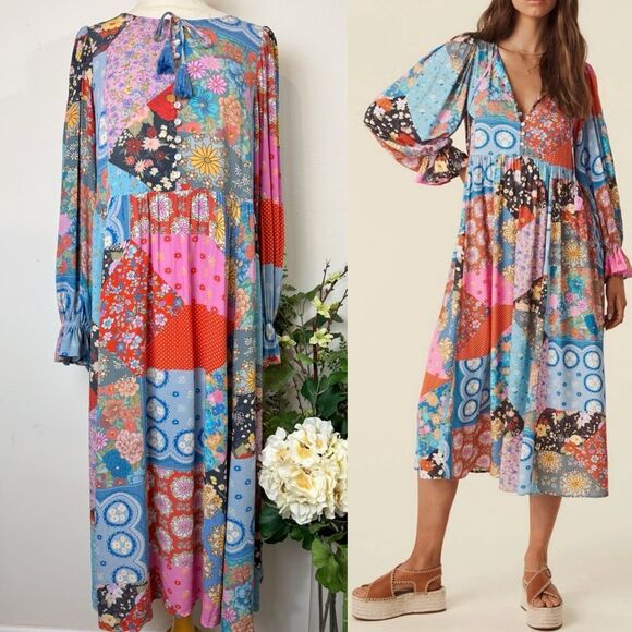 Free People Dresses & Skirts - Spell & The Gypsy Cha Cha Boho Midi Dress | Free People | Medium